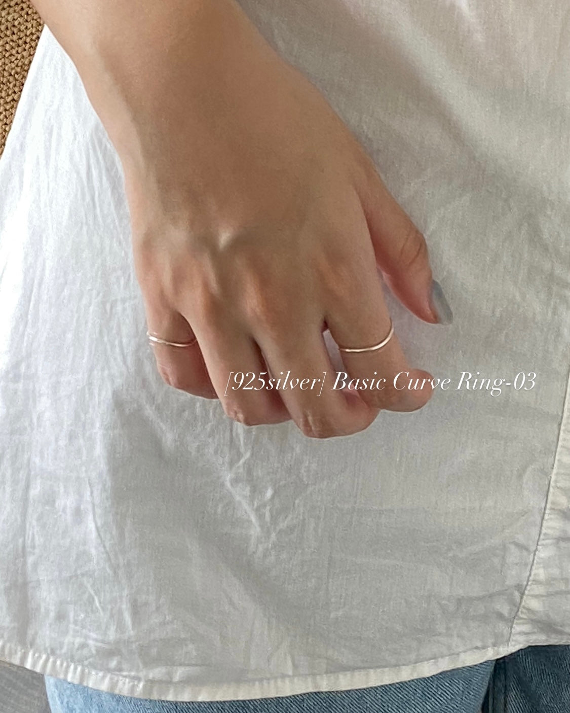 [925silver] MINI Rings SET