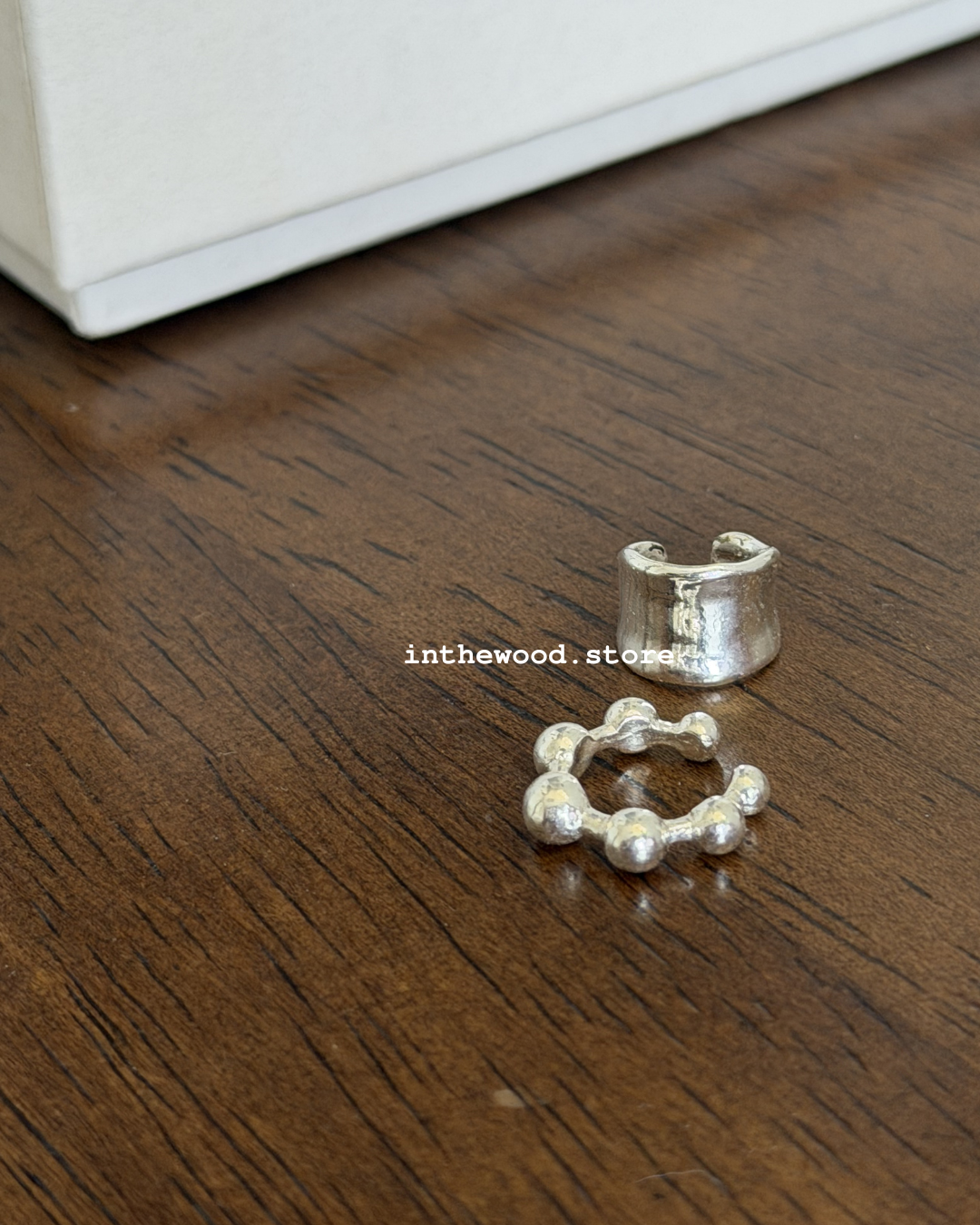 [Handmade 925silver] Bubble Ear Cuff