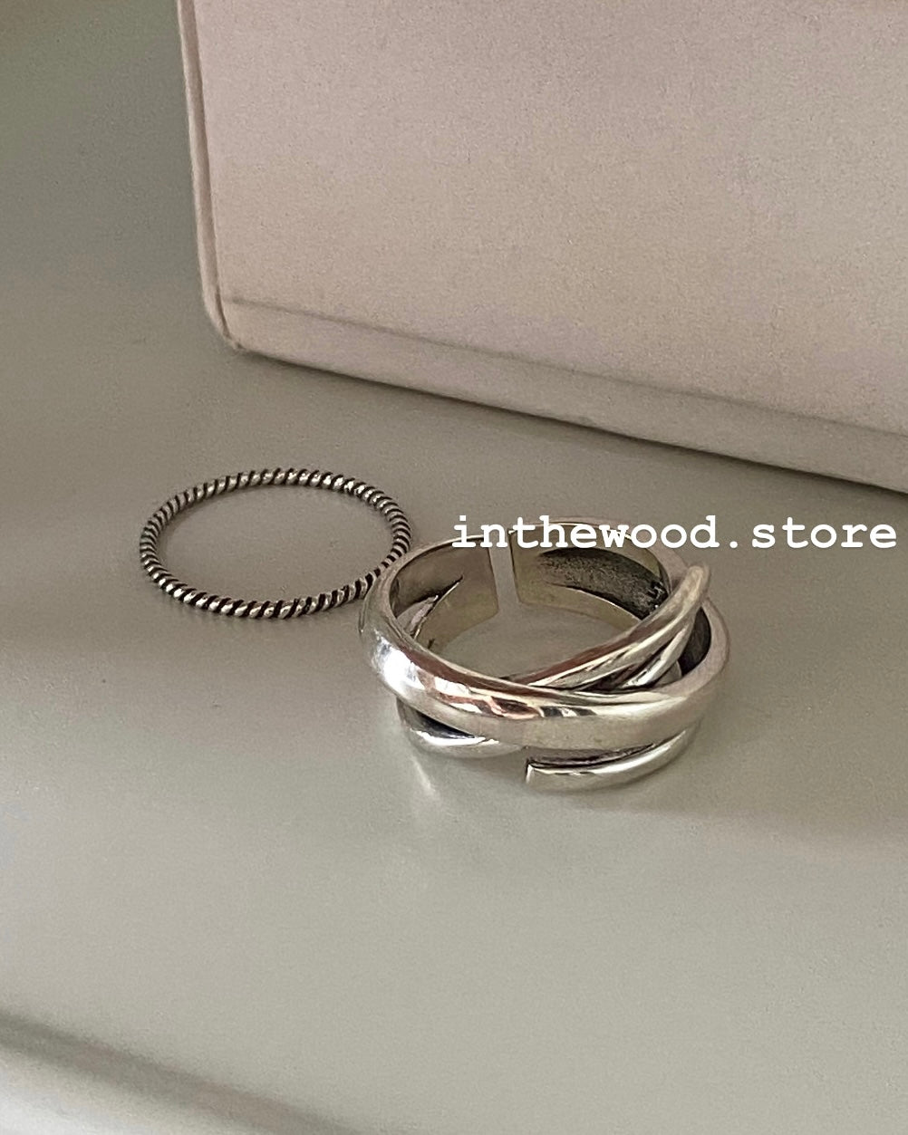 [925silver] Basic Vintage Twist Ring