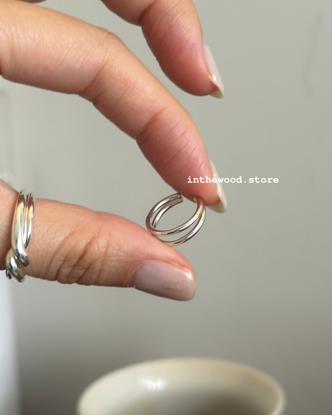 7th Anniversary Special: Spend HKD$1111 and get a FREE 📣 [Handmade 925silver] Essential Layer Ear Cuff