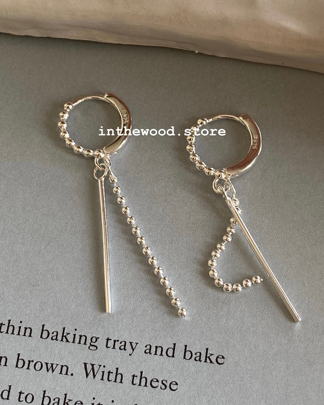 [925silver] SOSO Earrings