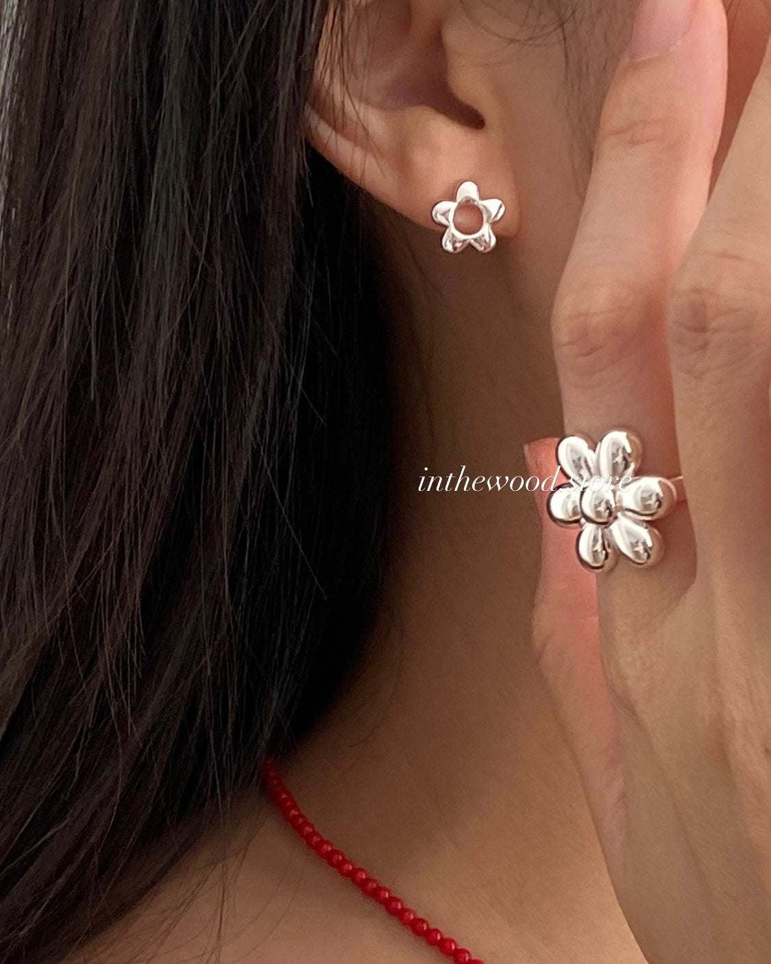 [925silver] Daisy Earrings