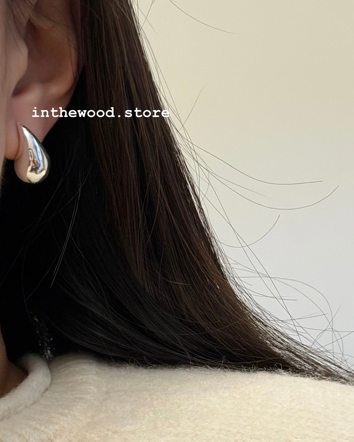 [925silver] Bold Drip Earrings