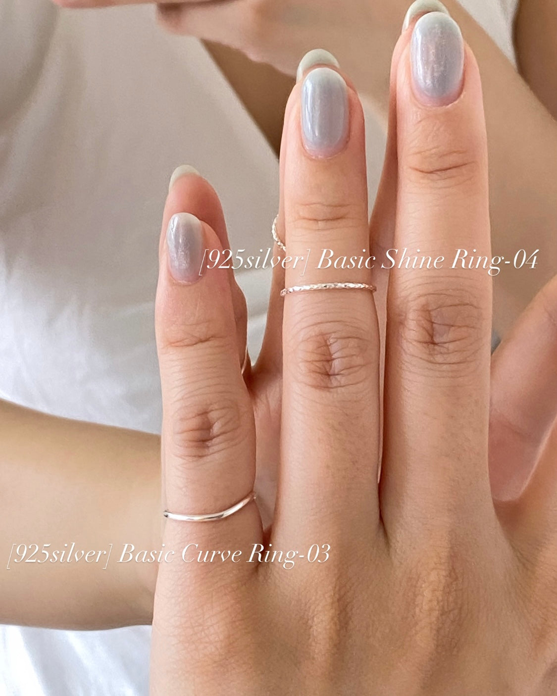 [925silver] MINI Rings SET
