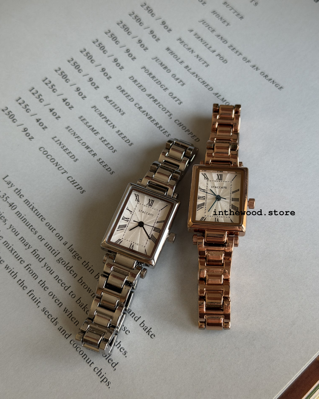 Rosé Roma Steel Watch