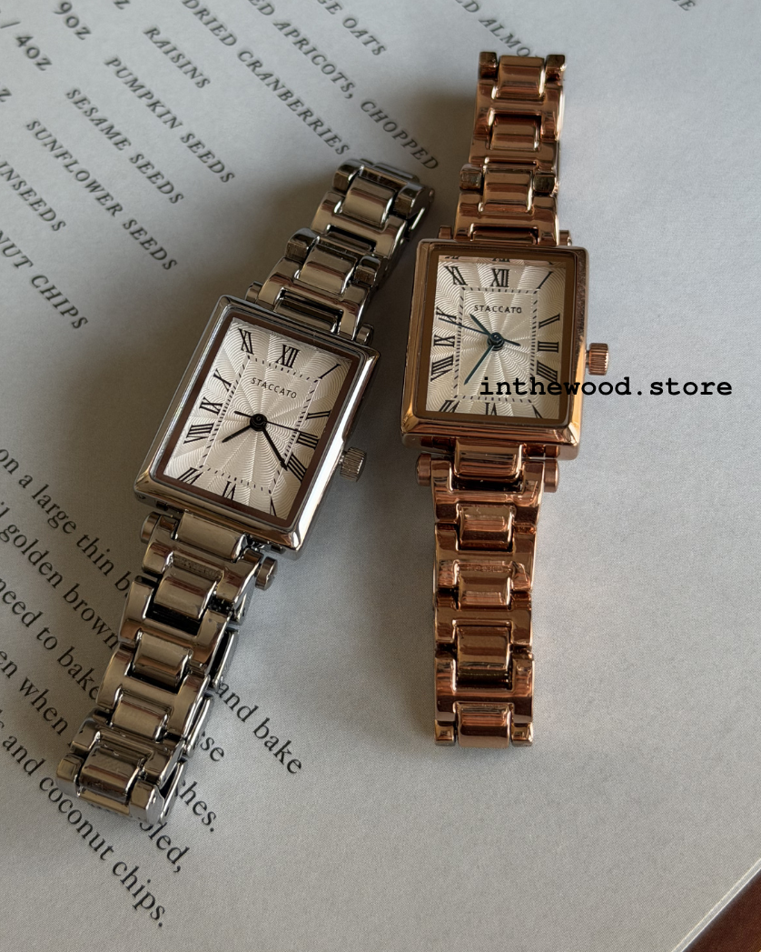 Rosé Roma Steel Watch