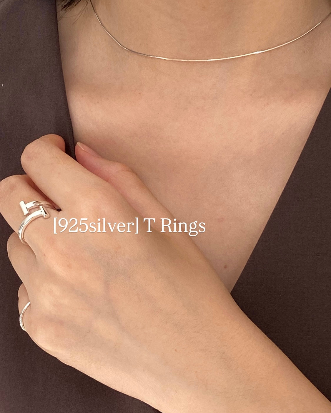 [925silver] T Rings