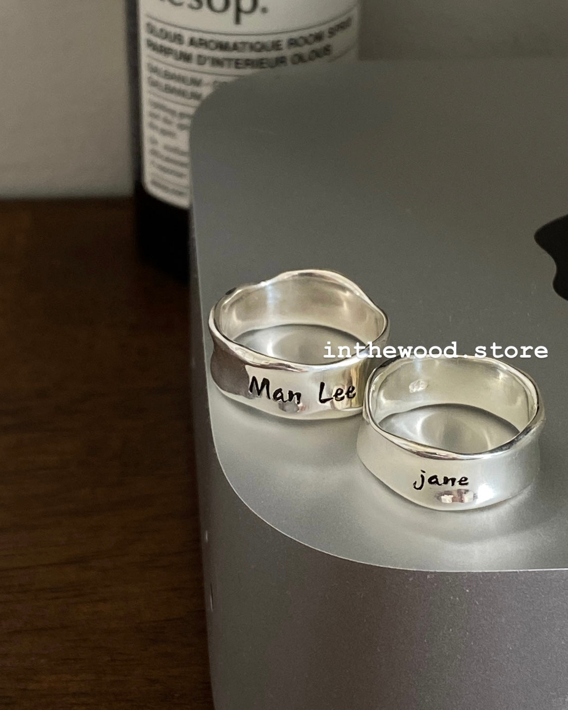 [Handmade 925silver] Customized Stamp Ring