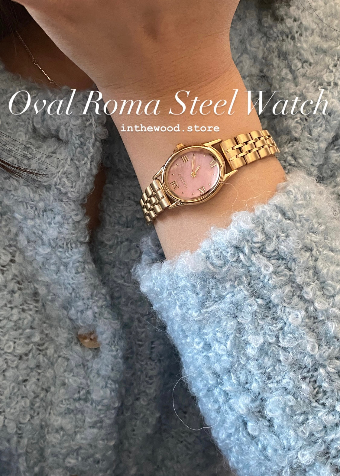 Oval Roma Steel Watch