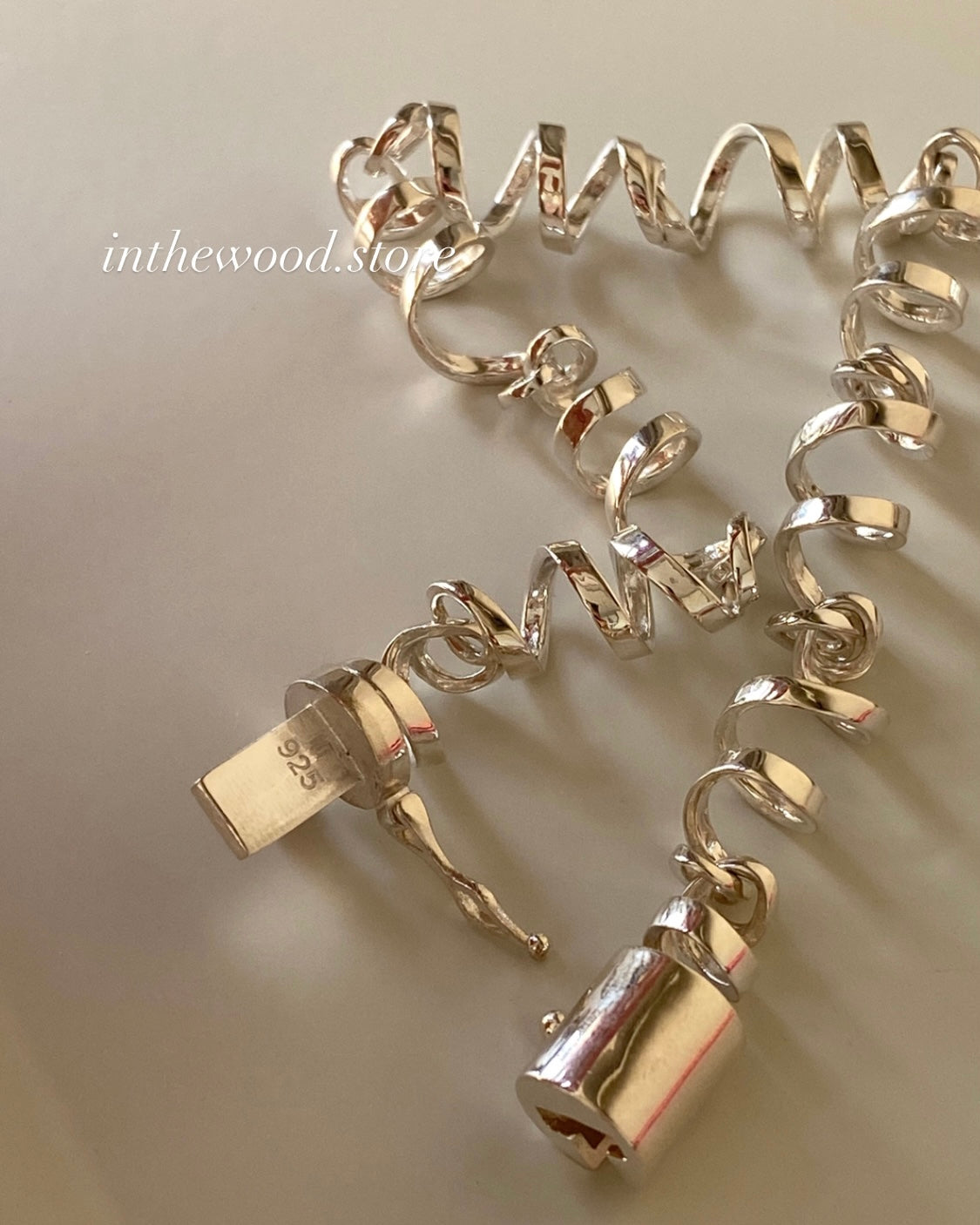 [925silver] Wire Bracelet