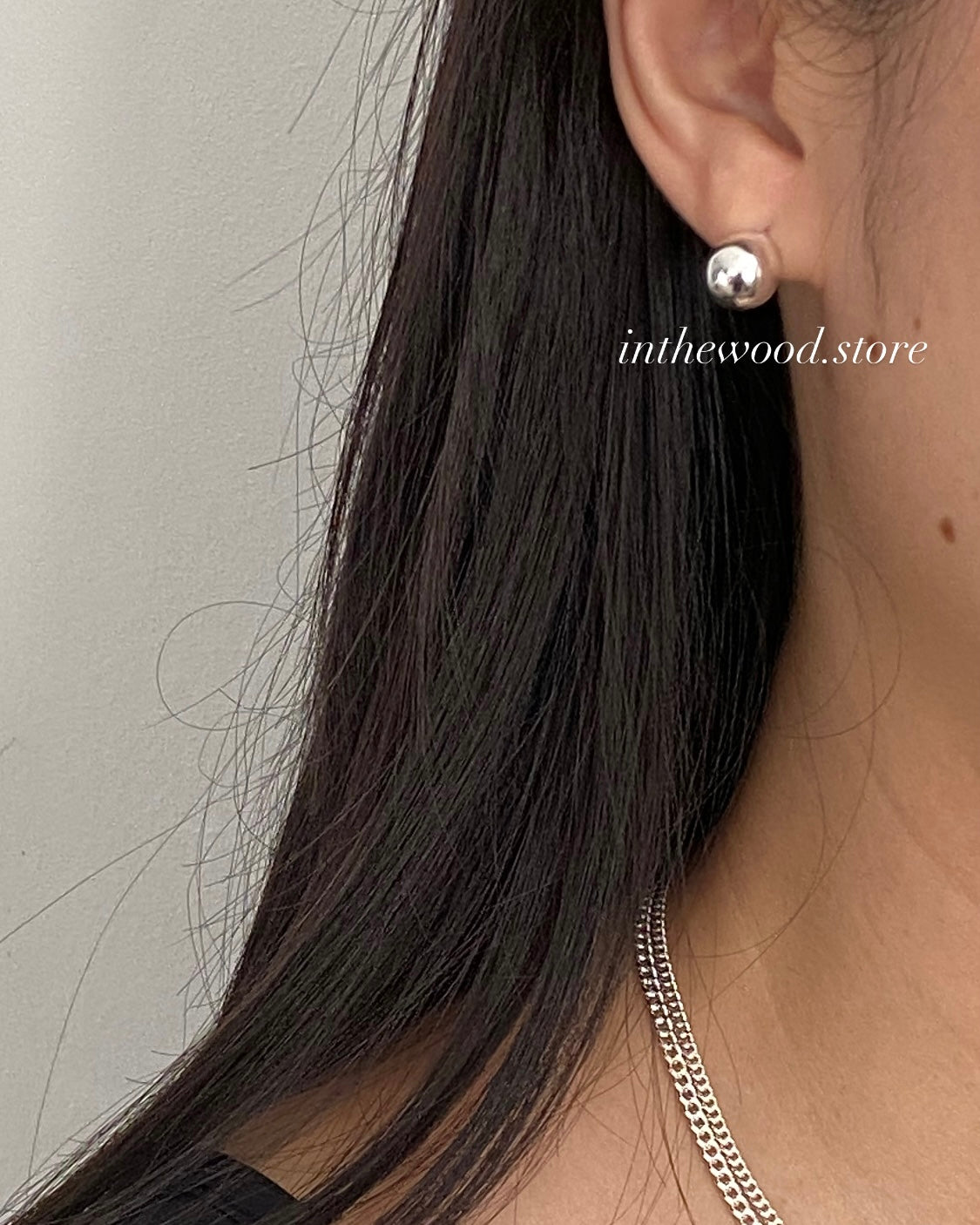 [925silver] Classic Ball Earrings