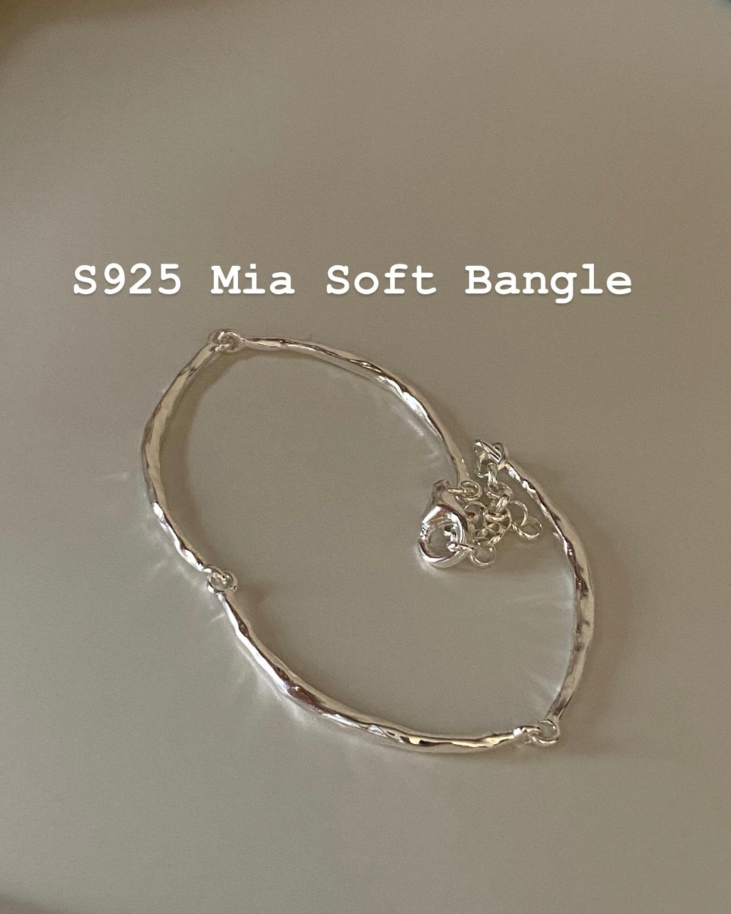 [925silver] Mia Soft Bangle