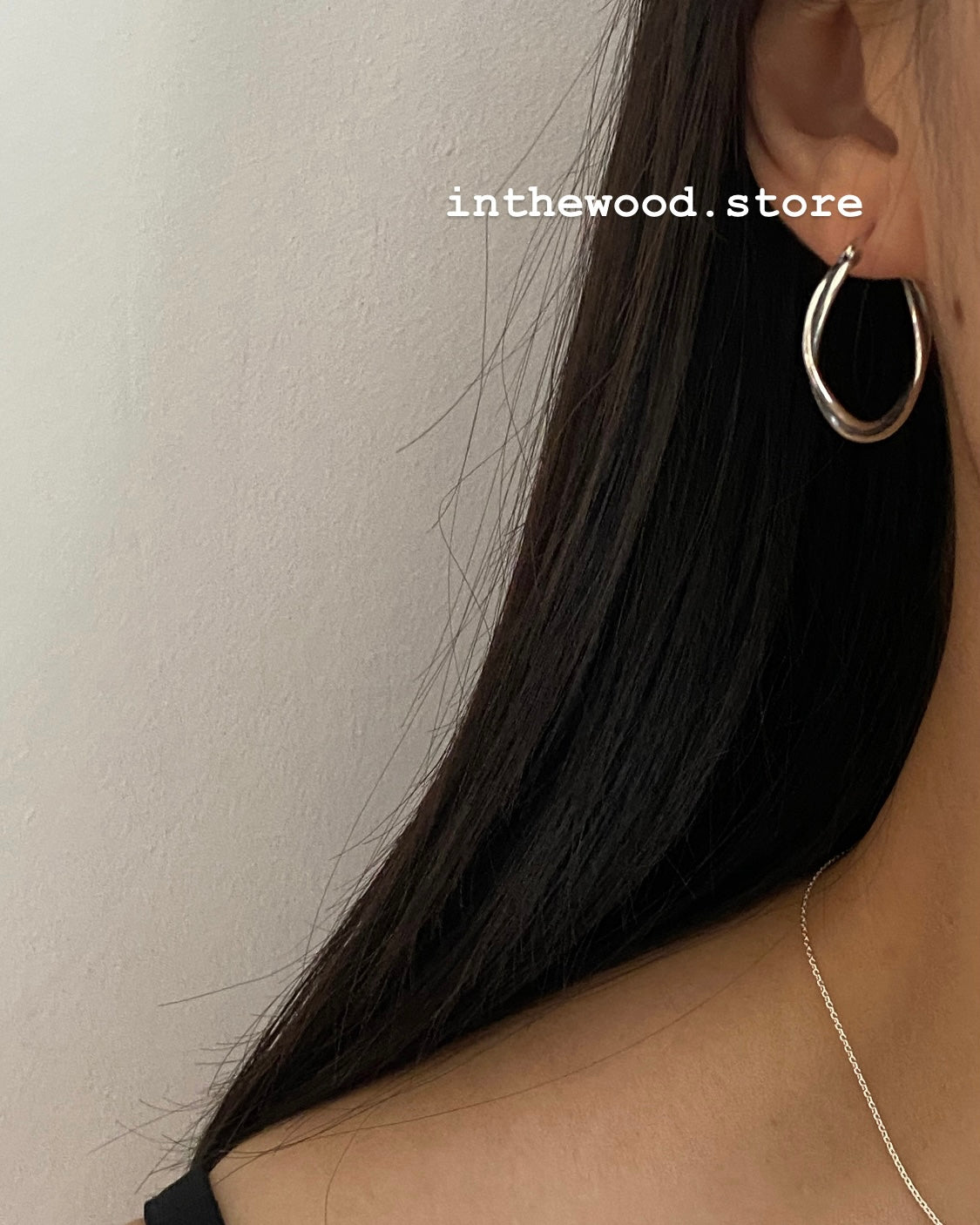 Welfare model 🎀[925silver] Vintage Twist Earrings