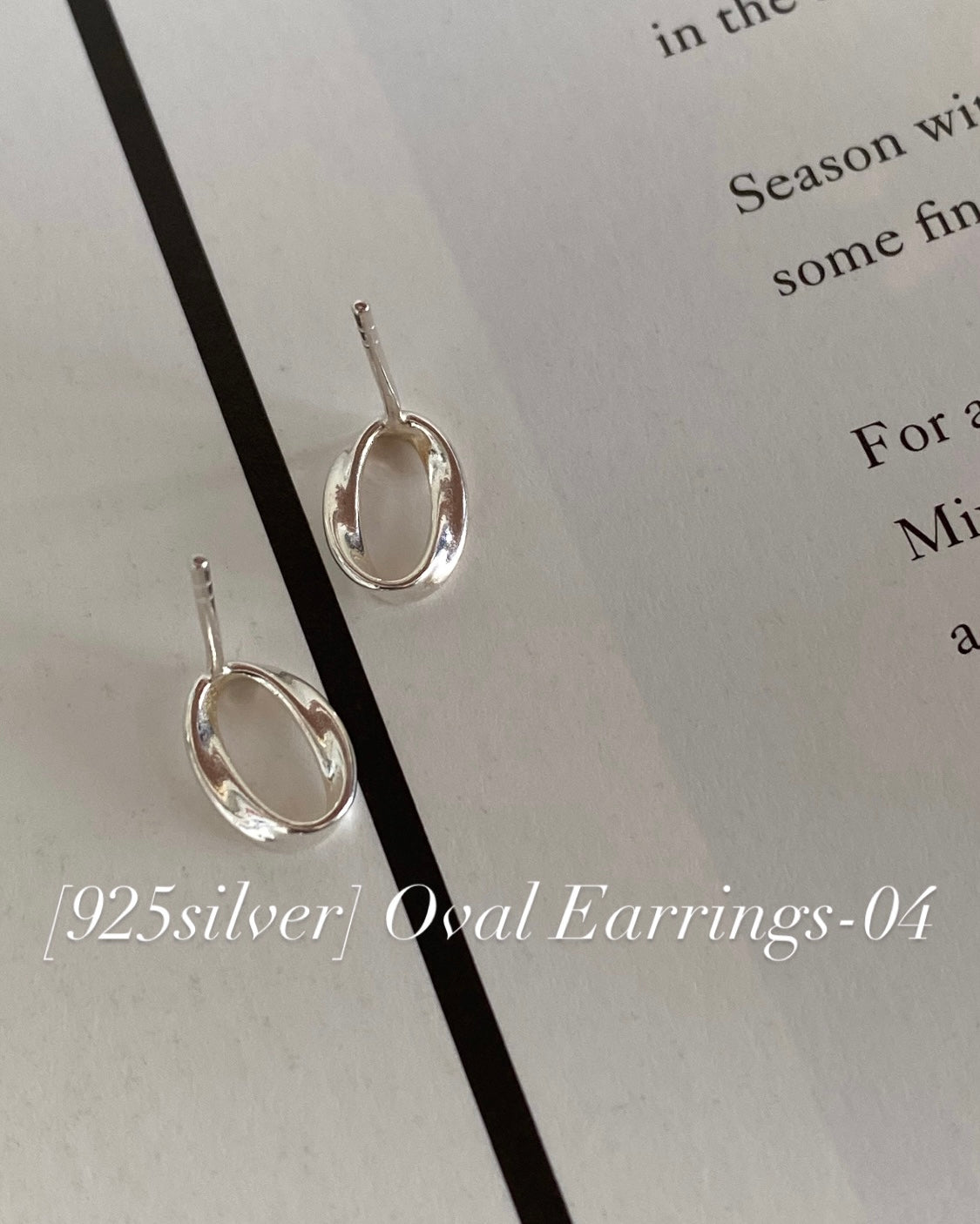 [925silver] MINI Daily Earrings