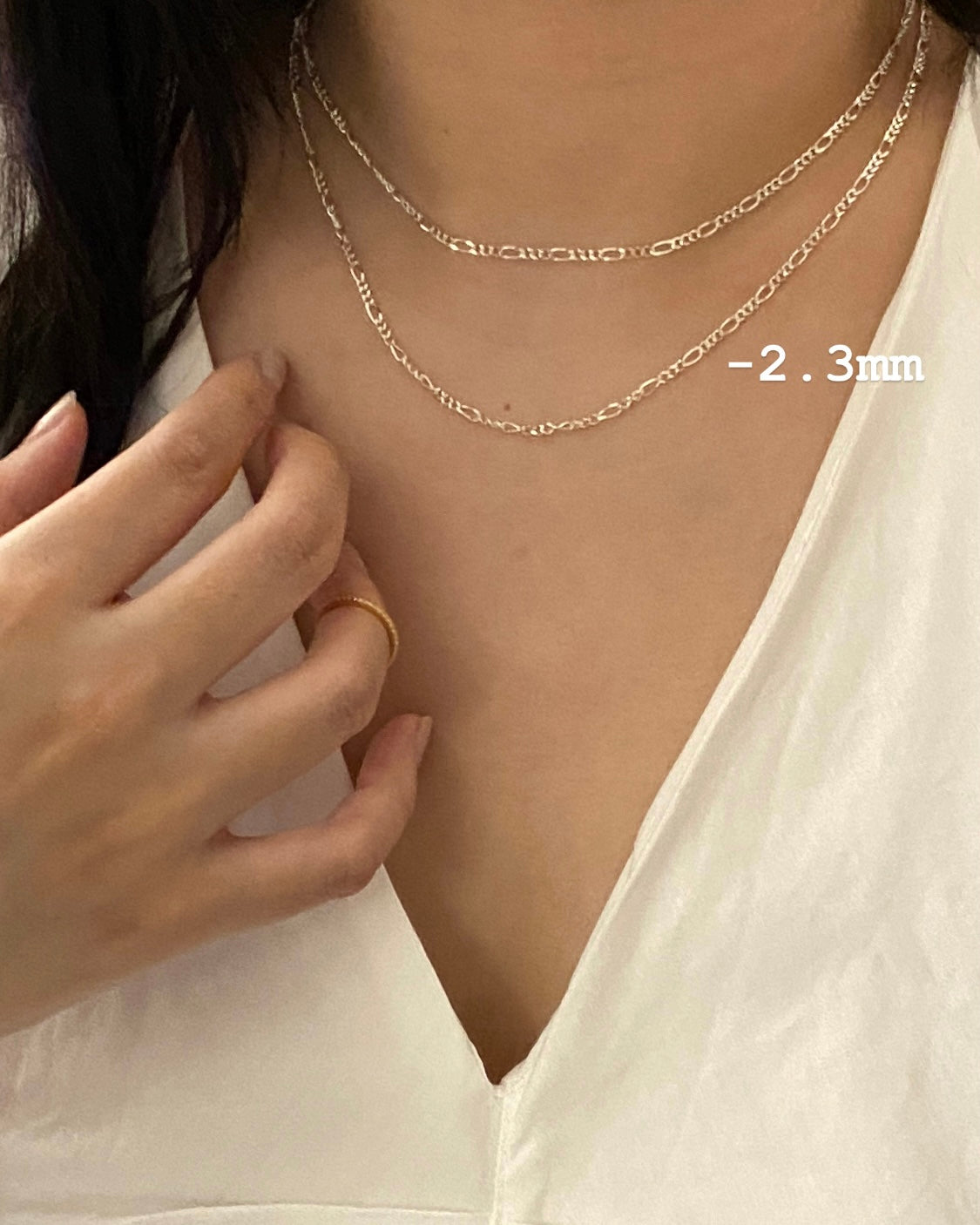 [925silver] Basic Splice Necklace