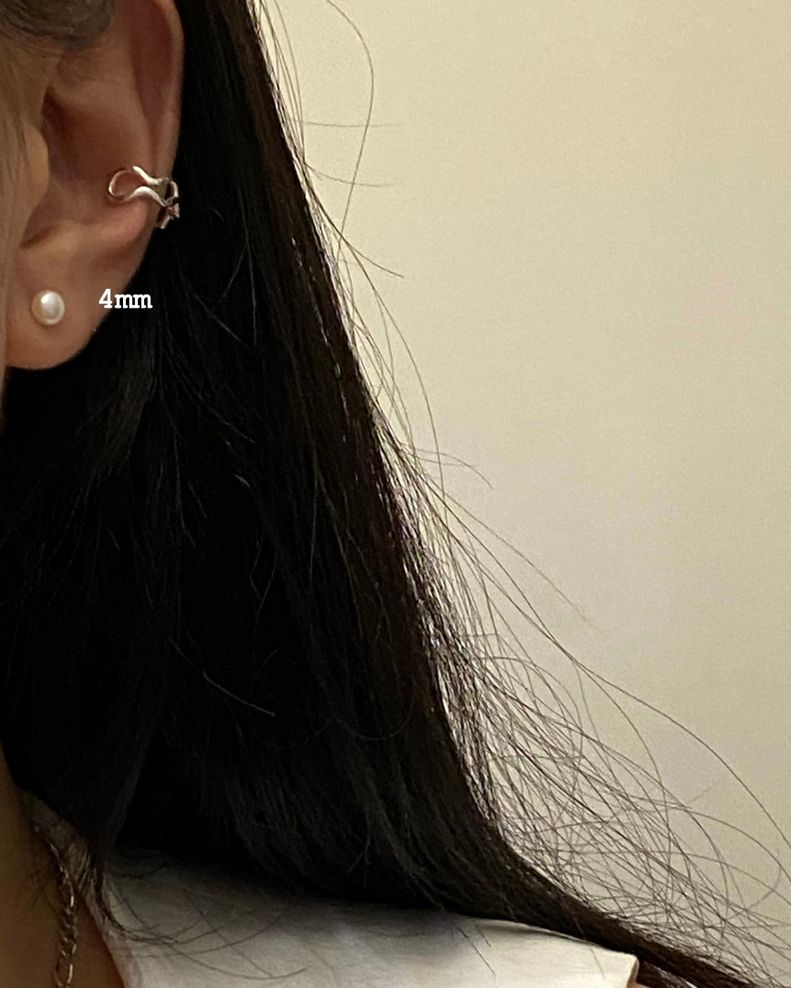 [925silver] Mini Pearl Earrings