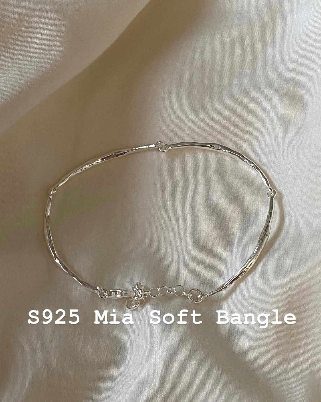 [925silver] Mia Soft Bangle