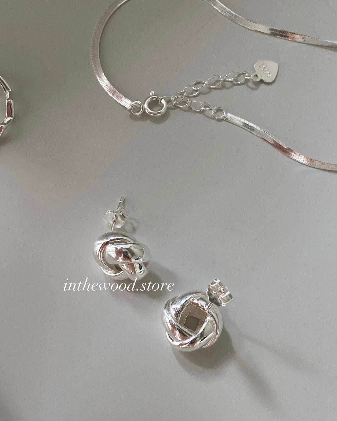 [925silver] Jane Rose Earrings