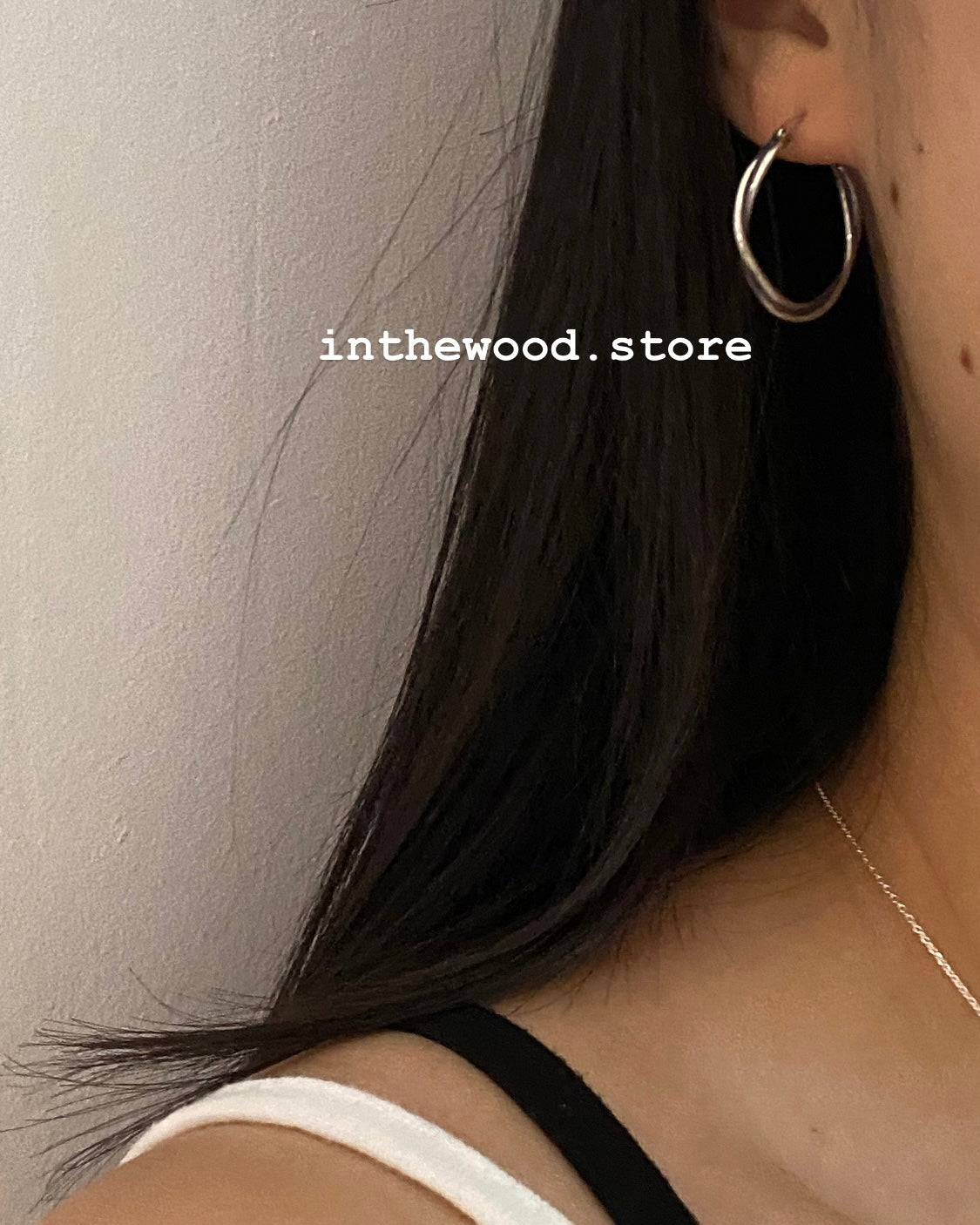 Welfare model 🎀[925silver] Vintage Twist Earrings