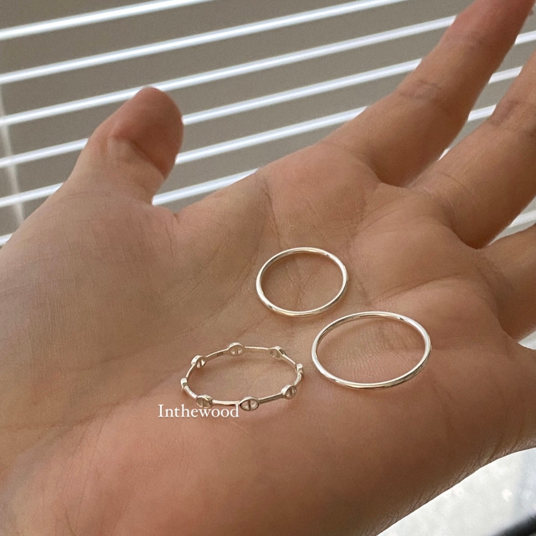 [925silver] Basic Ring #1