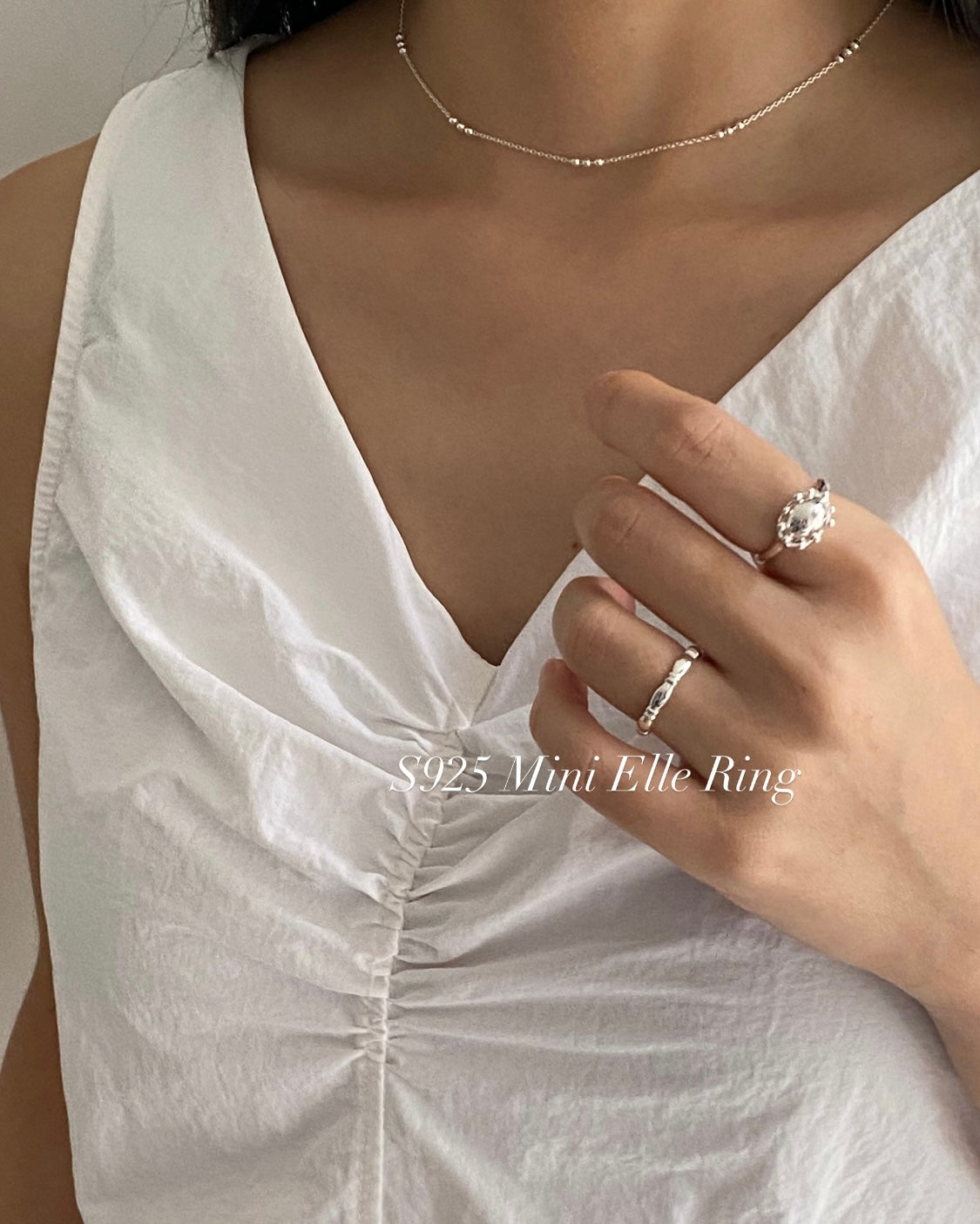 [925silver] Mini Elle Ring