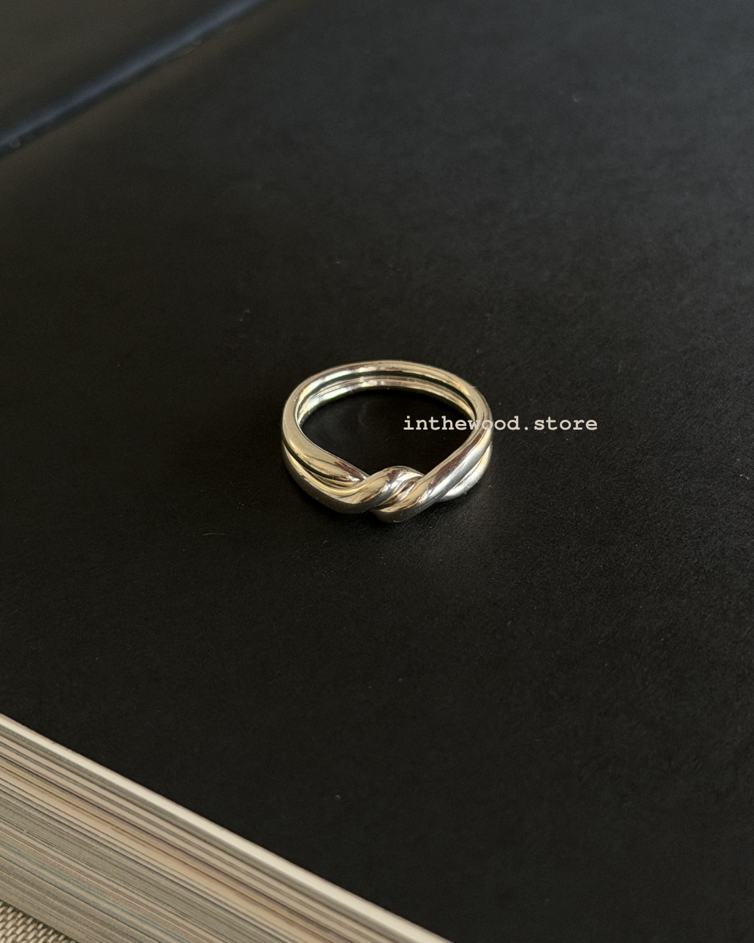 [925silver] MINI Double Knot Ring