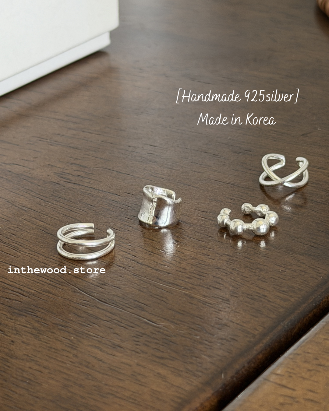 [Handmade 925silver] Bubble Ear Cuff