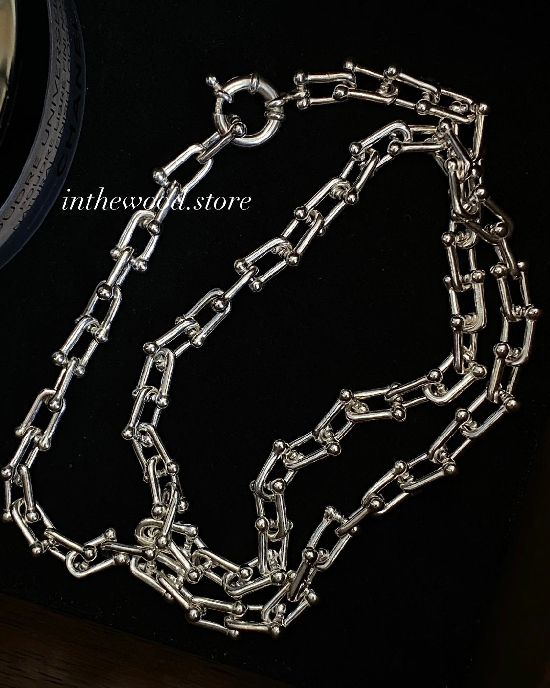 [925silver] Buckle Chain Necklace