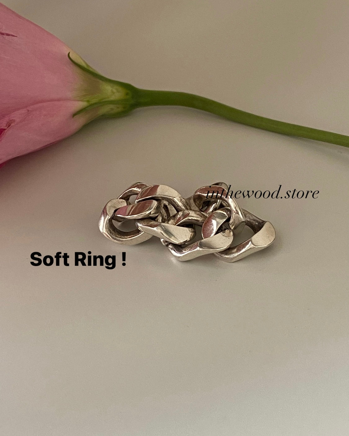 [925silver] Tank Soft Ring