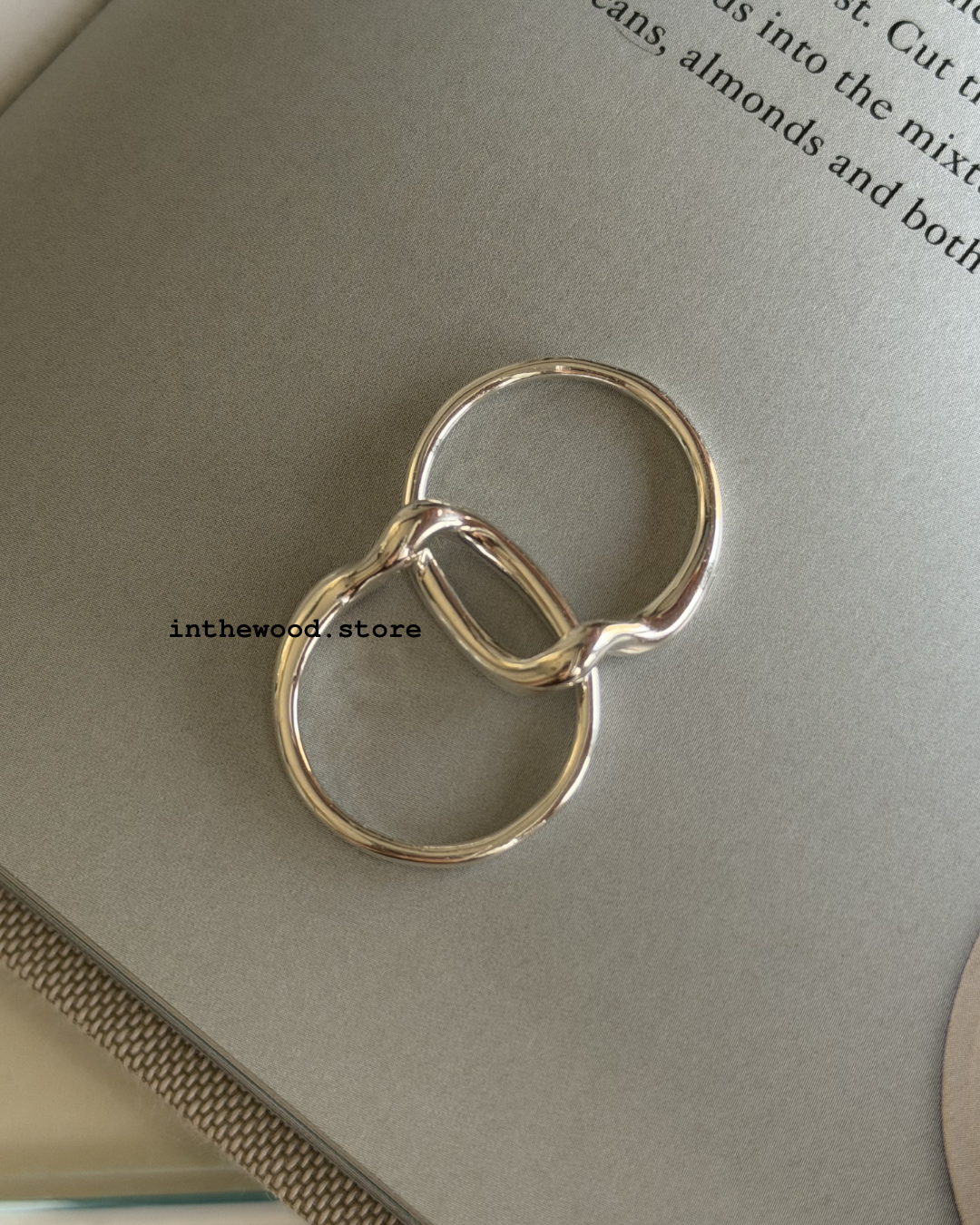 [925silver] MINI Double Knot Ring