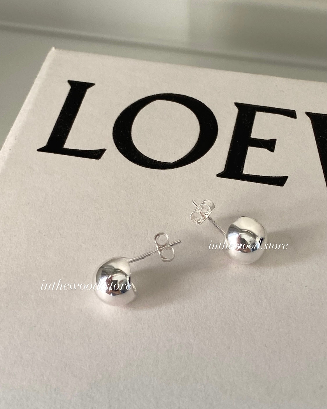 [925silver] Classic Ball Earrings