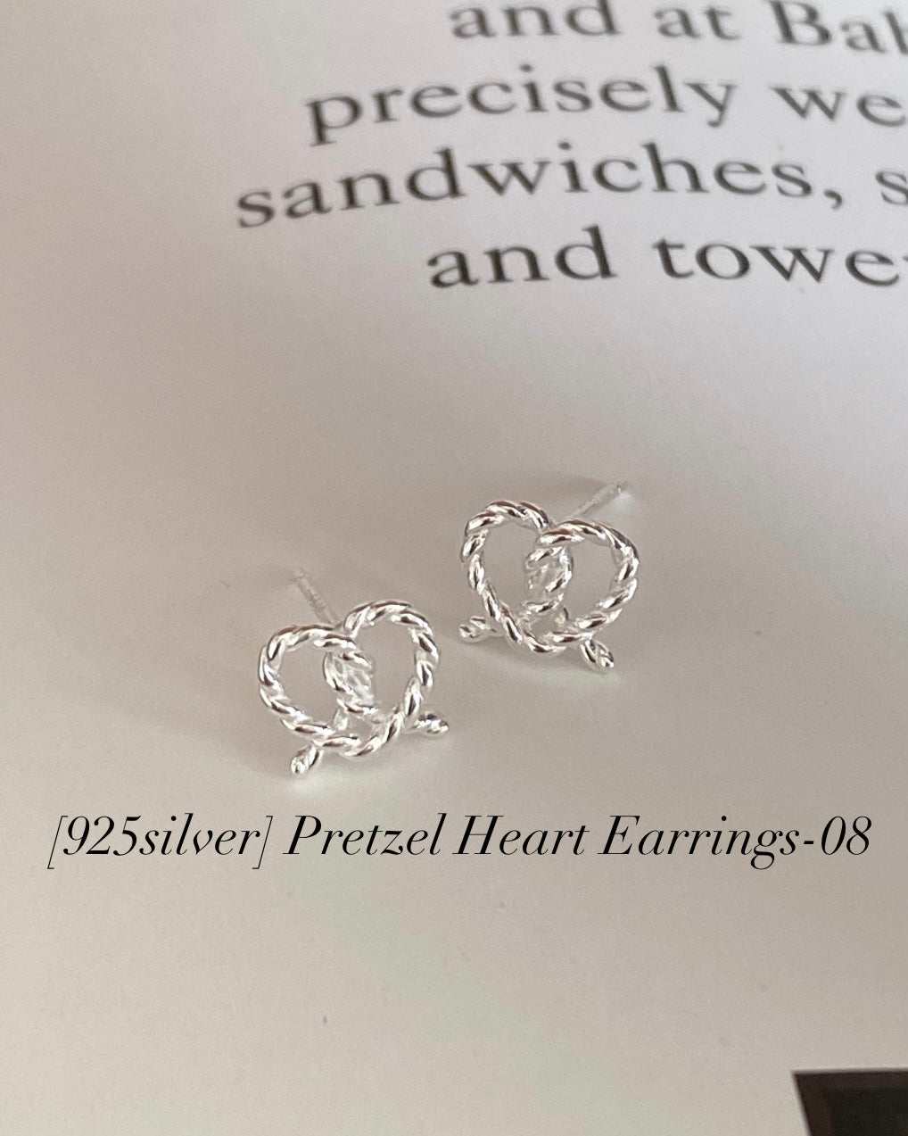 [925silver] MINI Daily Earrings