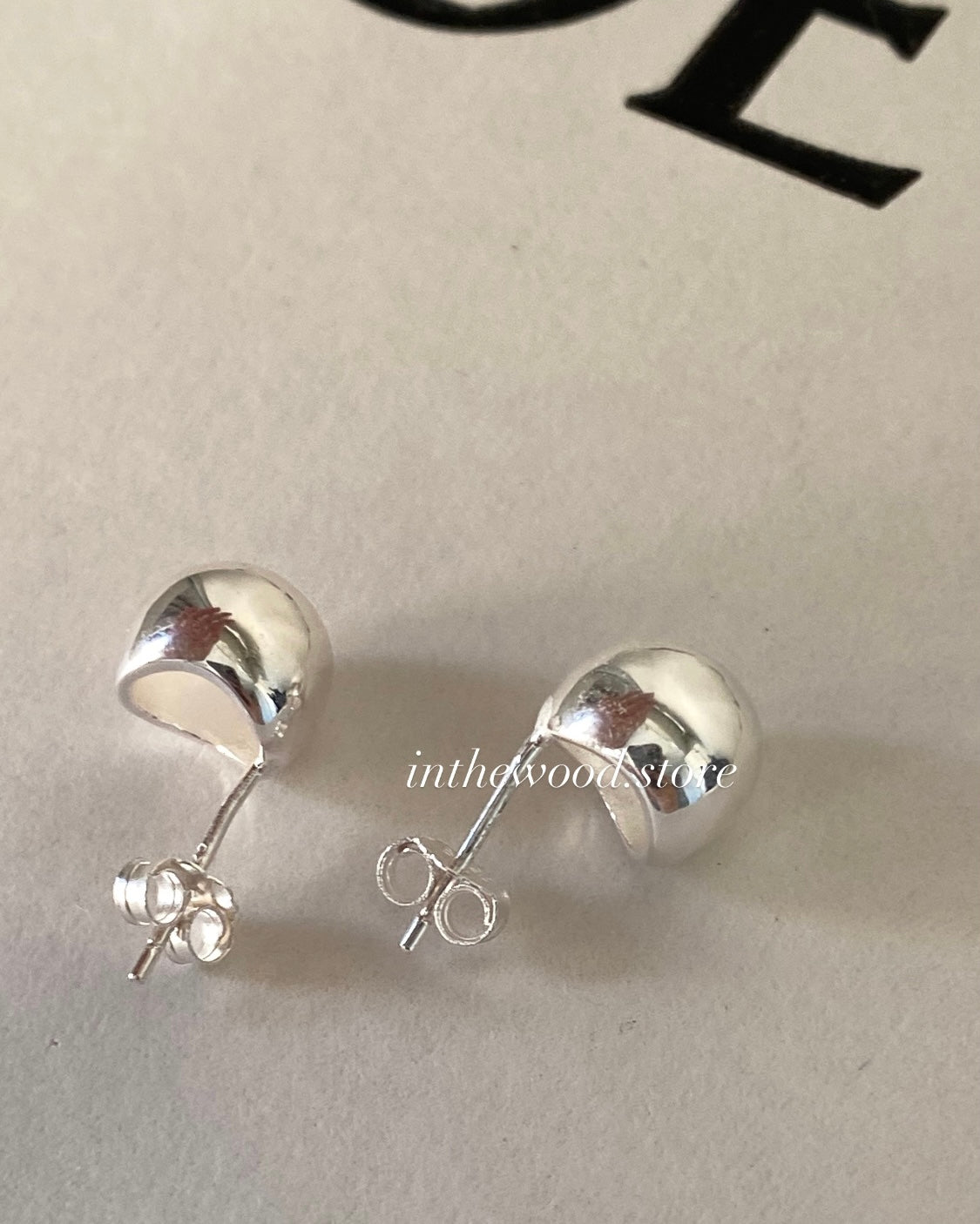 [925silver] Classic Ball Earrings