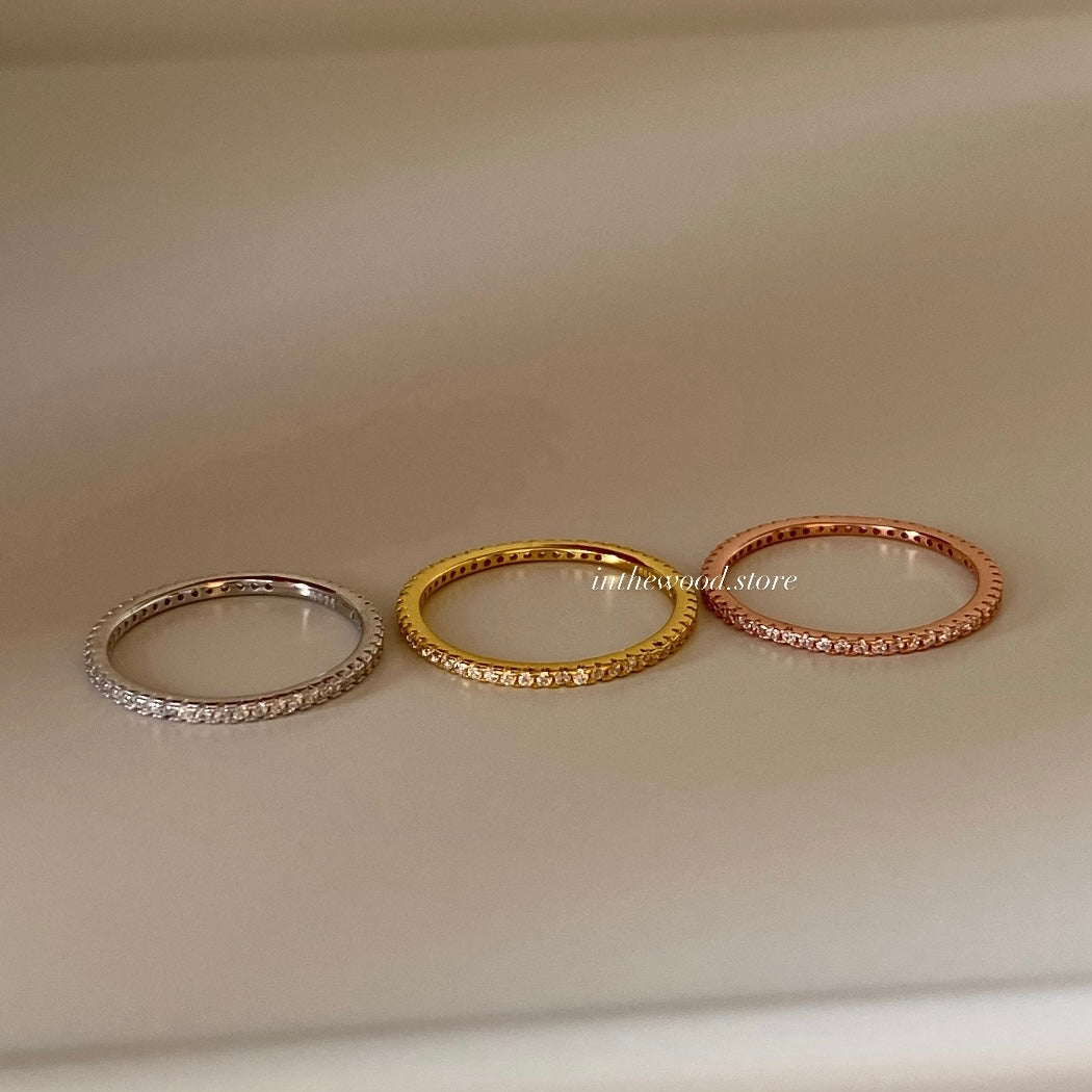[925silver] Basic Bling Ring