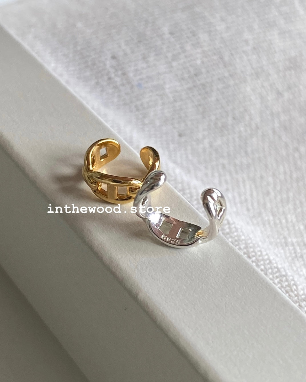 [925silver] MINI Toggle Ear Cuff