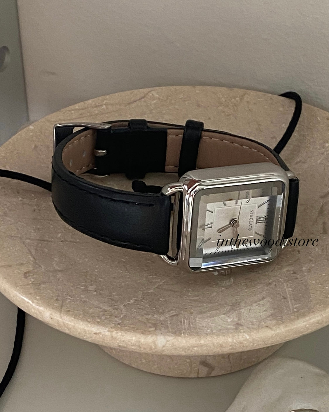 Square Crystal Watch