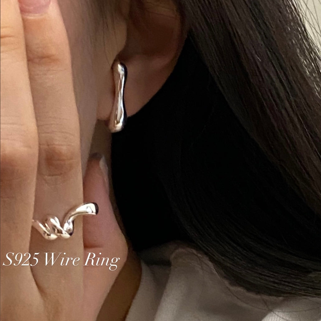 [925silver] Wire Ring