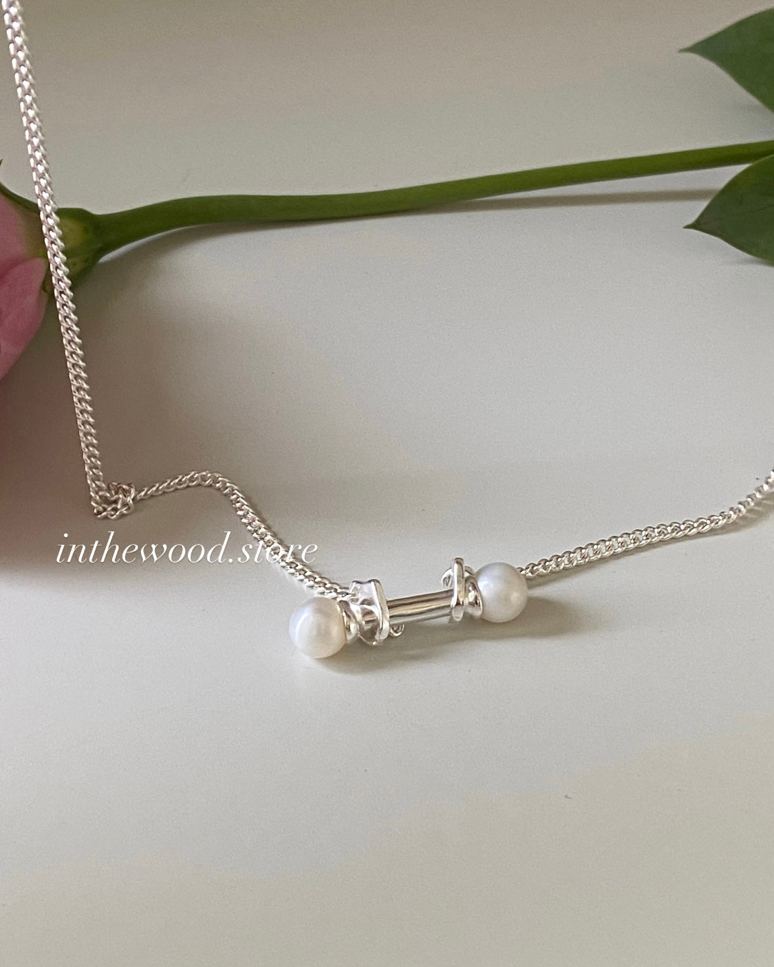 [925silver] Magic Pearl Necklace