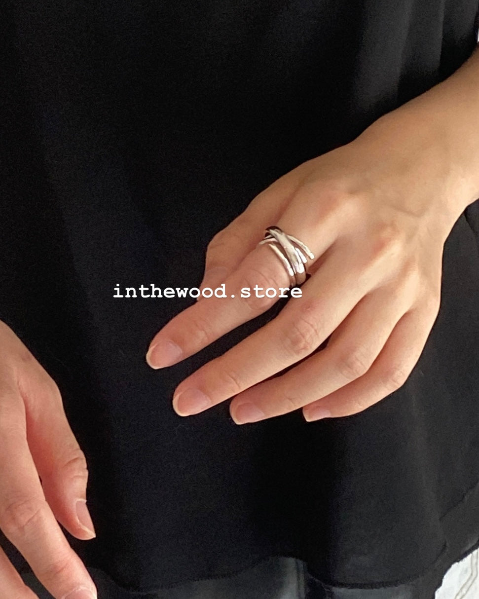 福利款🎀[925silver] Vintage Woven Ring