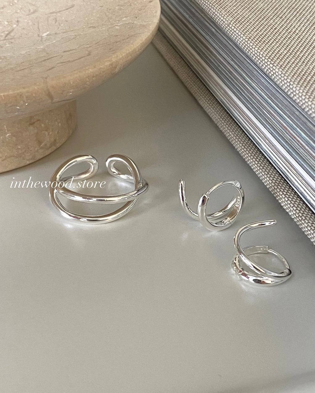 [925silver] Curve Ring