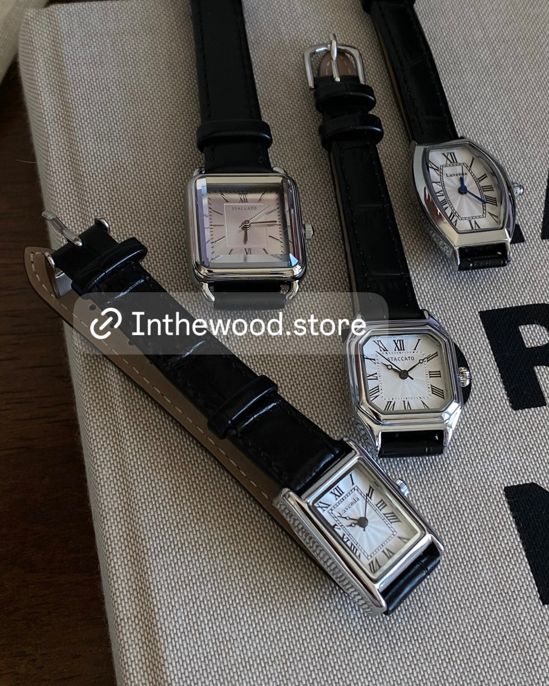Square Crystal Watch