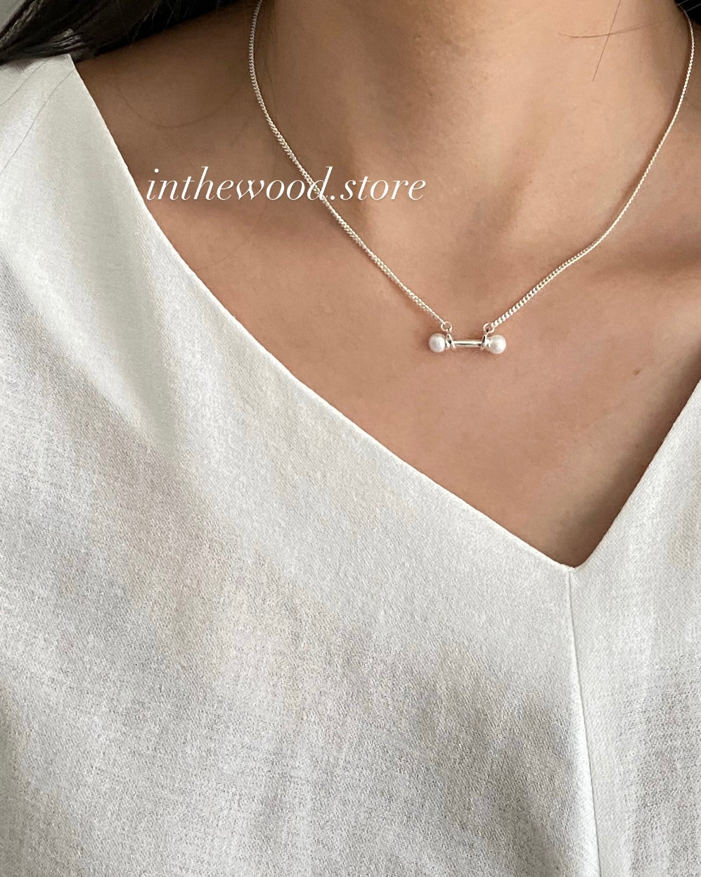 [925silver] Magic Pearl Necklace