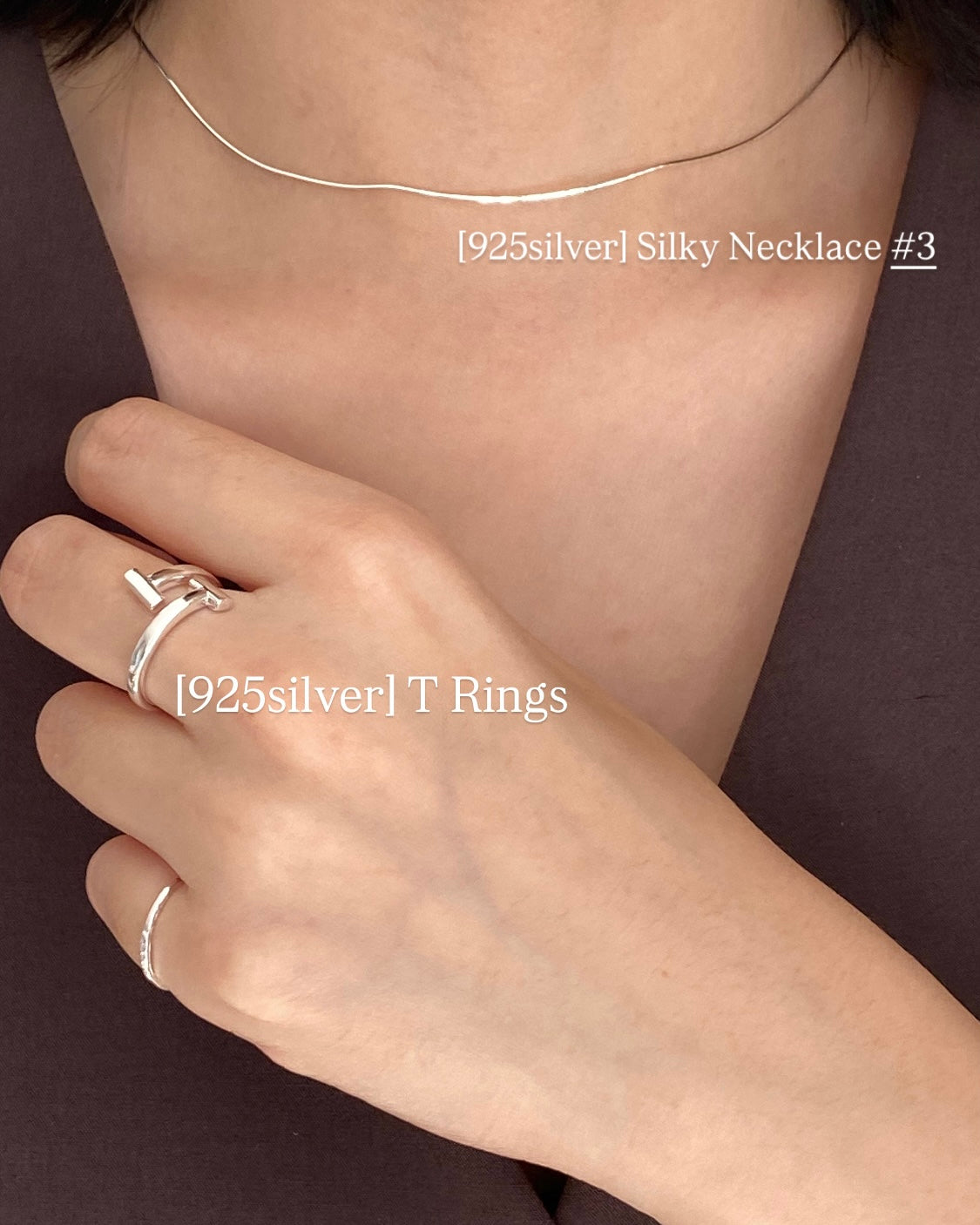[925silver] T Rings