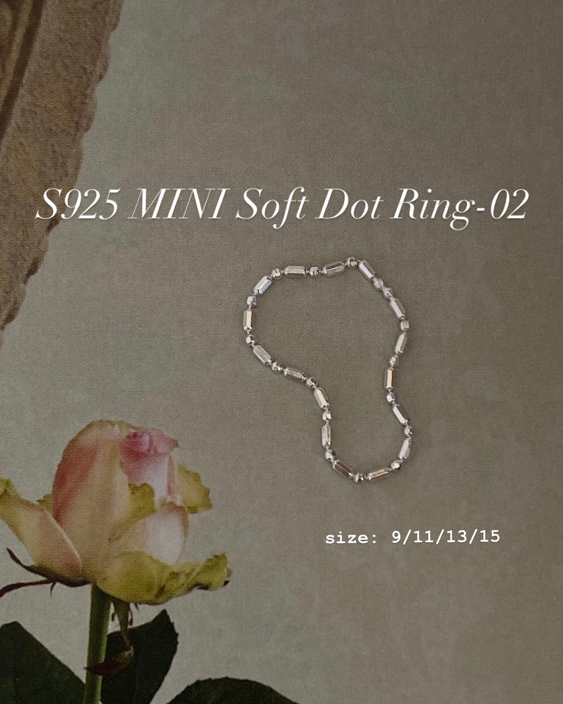 [925silver] MINI Rings SET