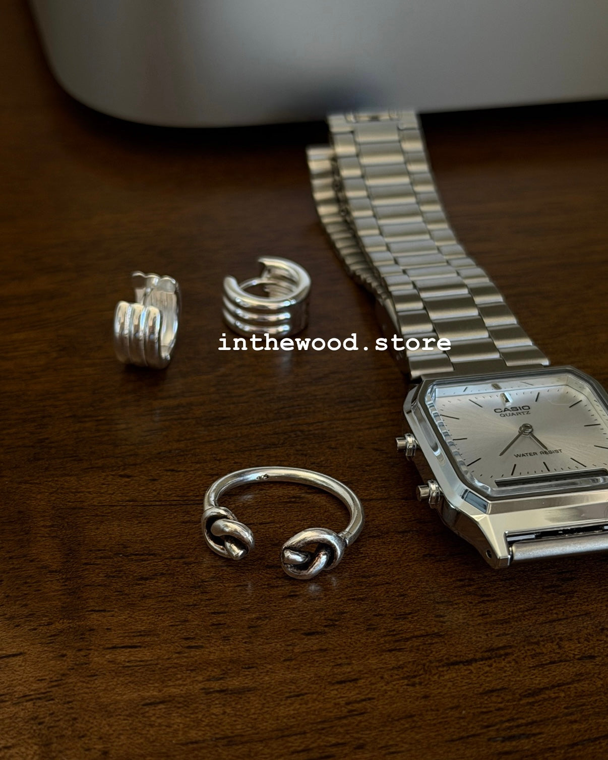 [925silver] Vintage Double Knot Ring