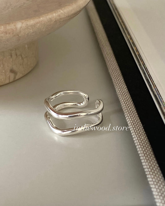 [925silver] Classic Layer Ring