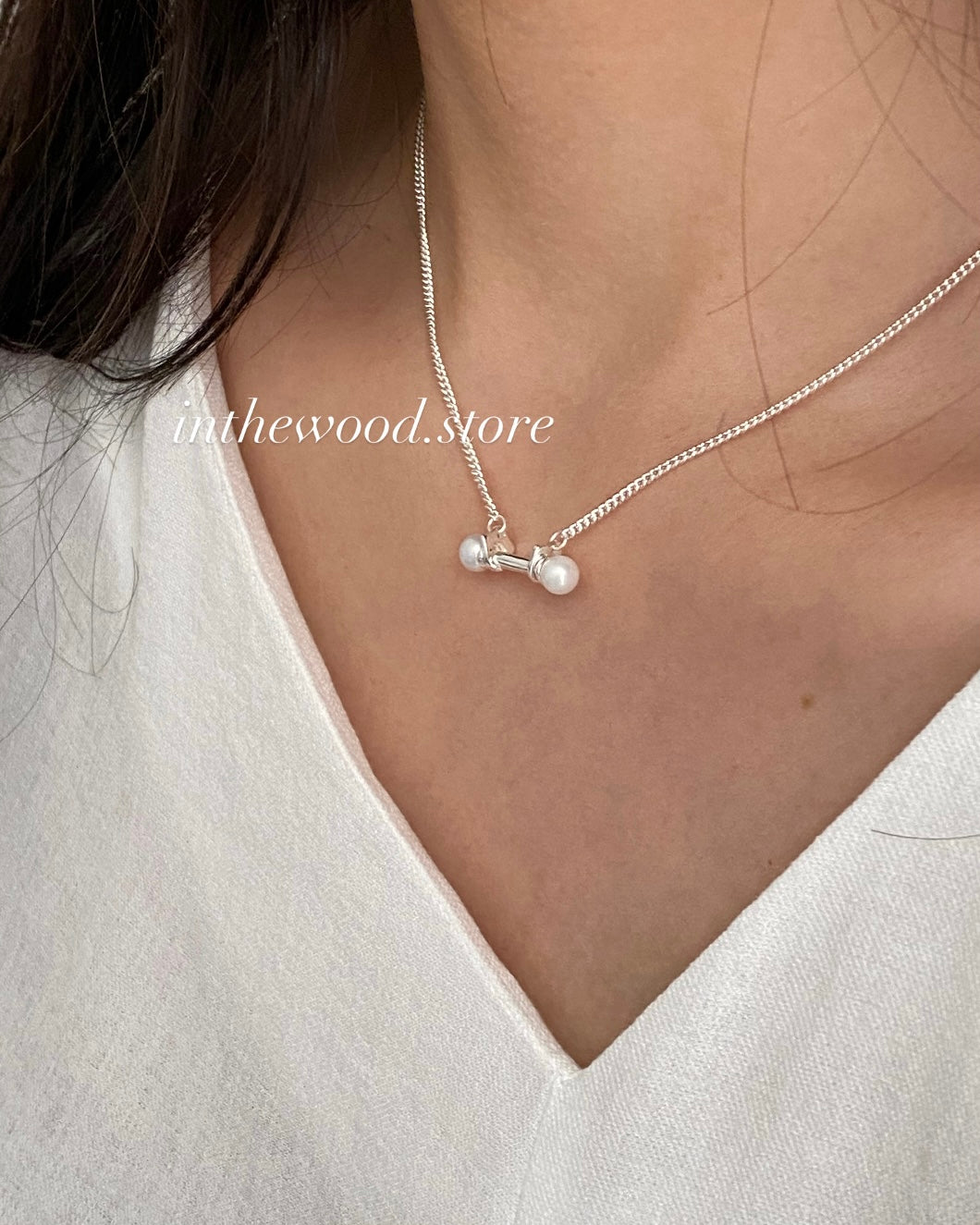 [925silver] Magic Pearl Necklace