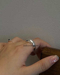 [925silver] Bold Ring