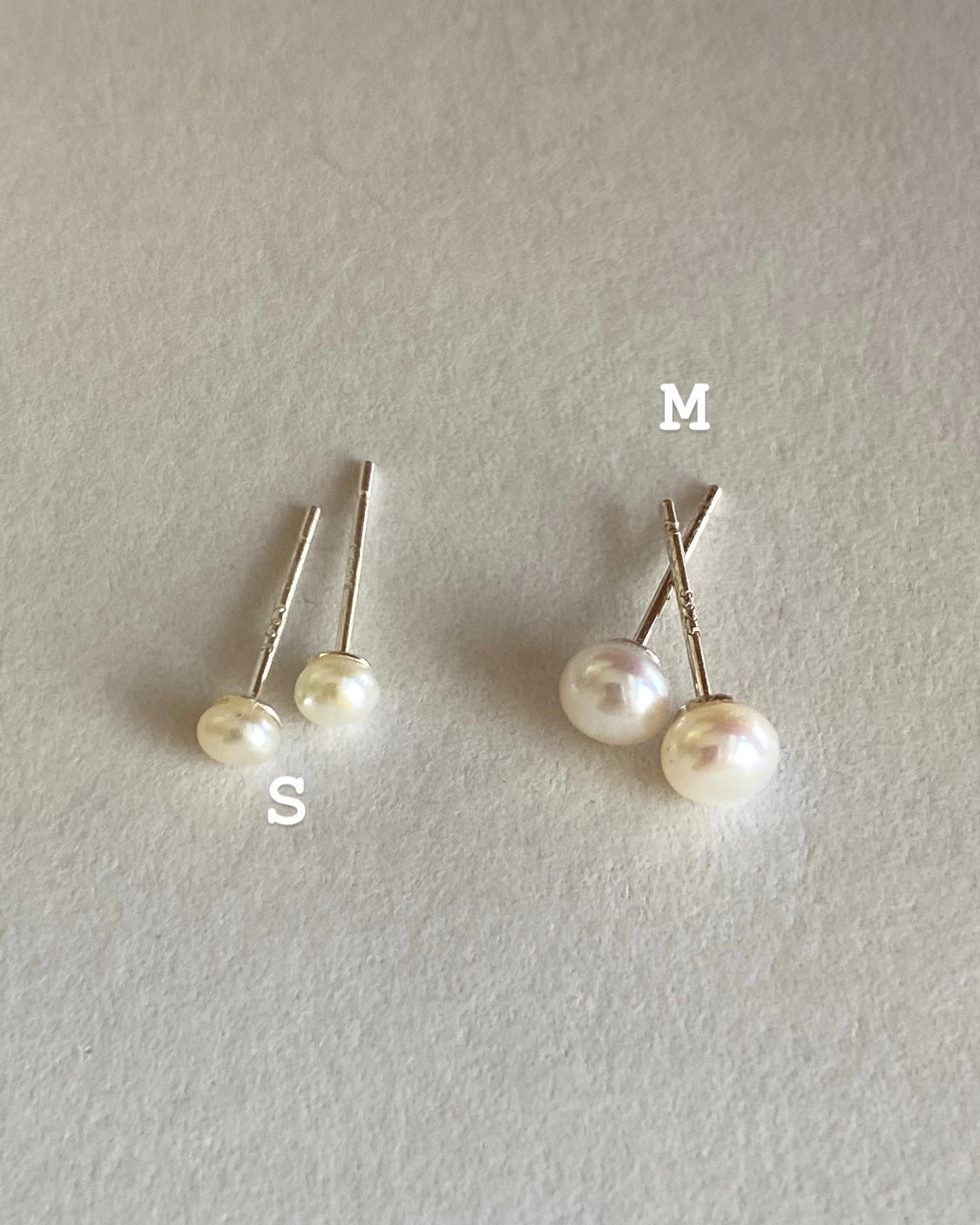 [925silver] Mini Pearl Earrings