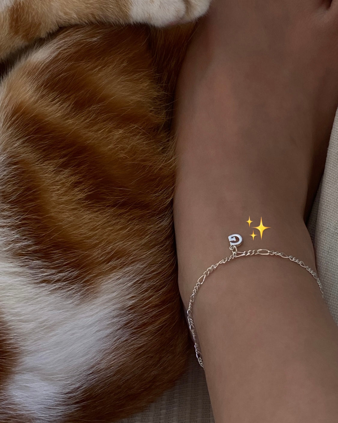 [925silver] Basic Splice Anklet